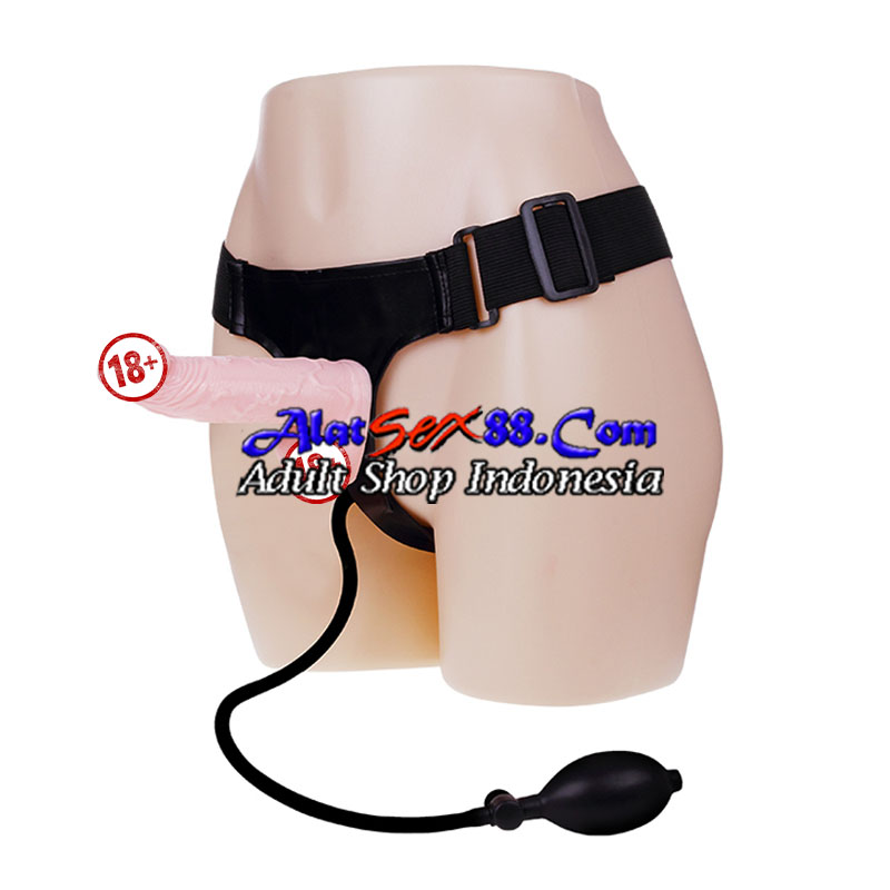 Alat Sex Strap On Penis Inflatable Pump Harness 