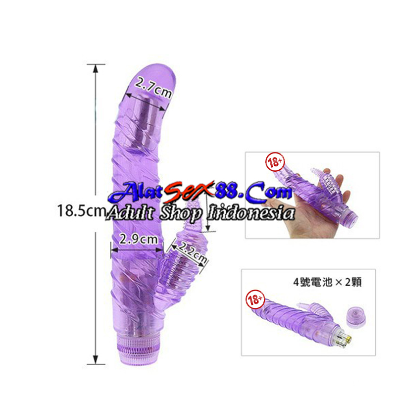 Alat Sex Dual Stimulator Curve Seduction 