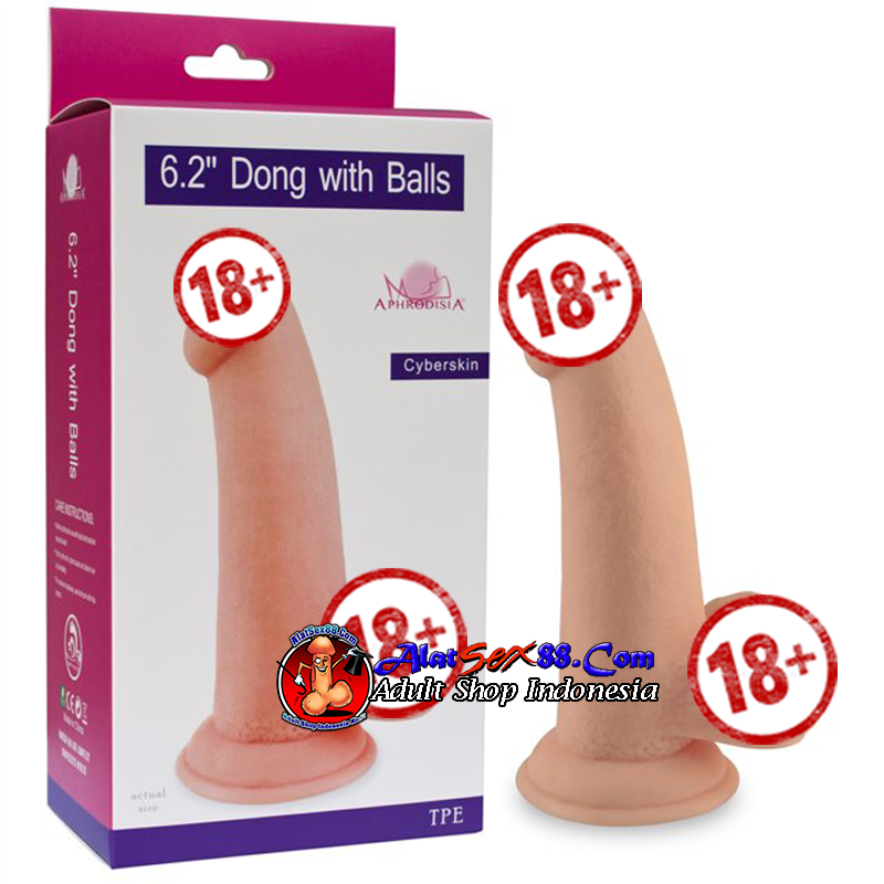 Dong With Balls Penis Silikon