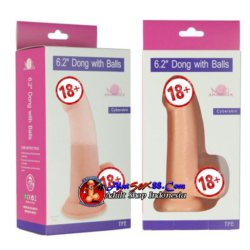 Dong With Balls Penis Silikon