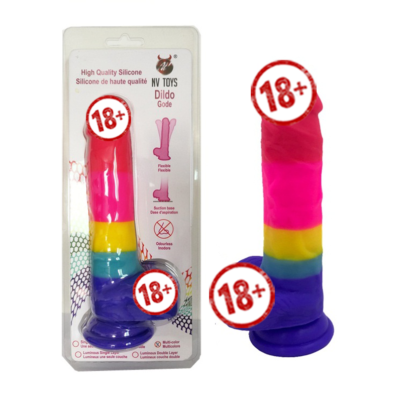 NVToys-Dildo-Gode-Rainbow