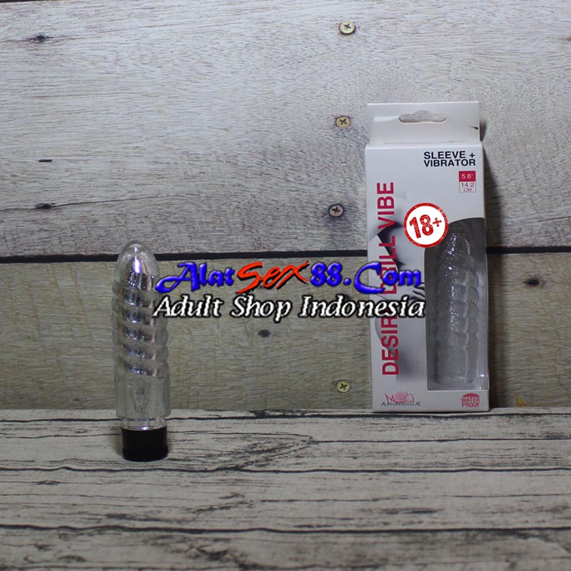 Alat Sex Wanita Desire Drill Sleeve Vibrator