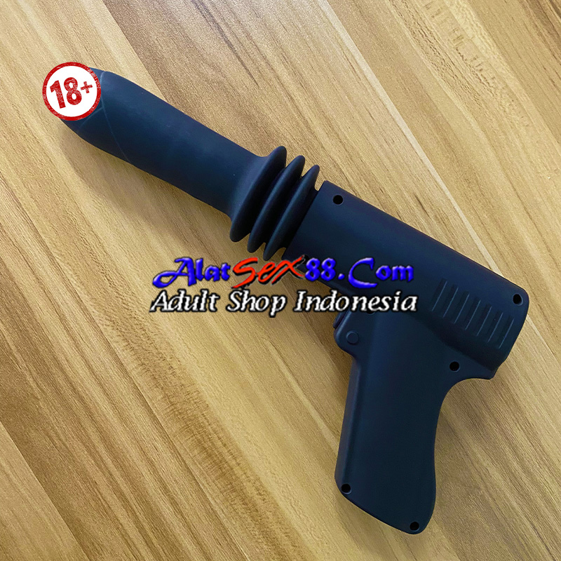 Alat-Sex-Wanita-Gun-Female-Vibrator-Masturbator-Telescopic-Heating-Massage-Machine-