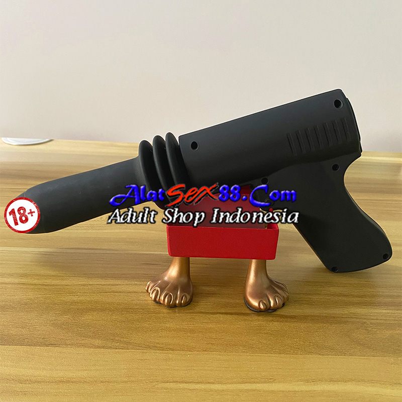 Alat-Sex-Wanita-Gun-Telescopic-Heating-Massage-Machine-