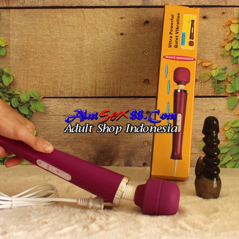 Alat Sex Wanita Ultra Powerful Quiet Vibration Magic Massager 
