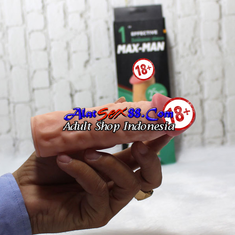 MaxMan 25mm Condom Silicone 1" Extension Sleeve Hijau