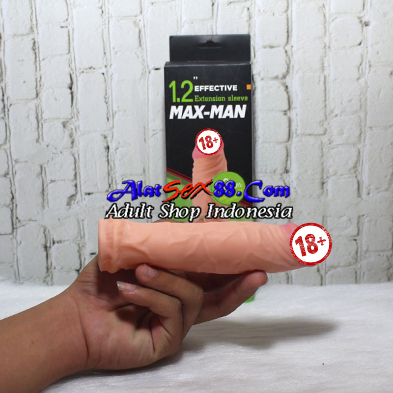 MaxMan 30mm Condom Silicone 1.2" Extension Sleeve Hijau