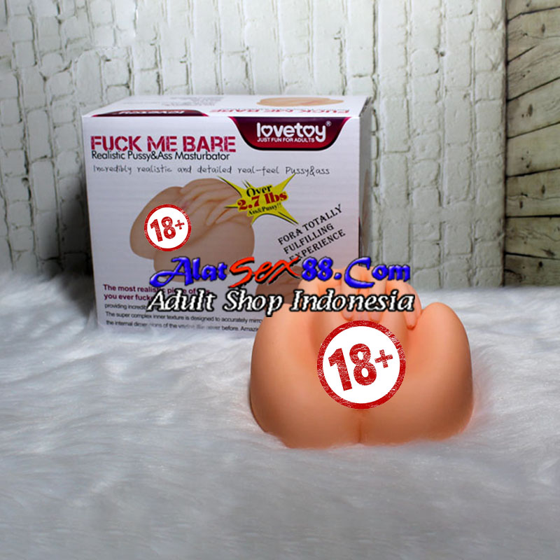 Alat Sex Pria Lovetoy Butt Fake Vagina Fuck Me Bare Masturbator