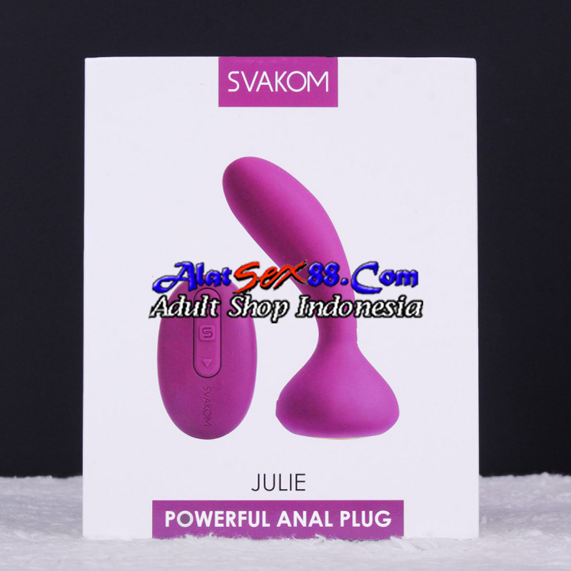Alat Sex Wanita SVAKOM Julie Anal Plug Powerful Vibrator
